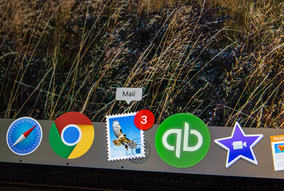 Escritorio de un Mac
